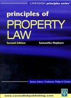 Australian Principles Of Property Law