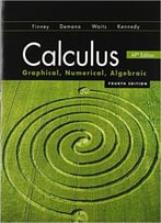 Calculus: Graphical, Numerical, Algebraic, 4th Edition