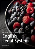 English Legal System, 11th Edition