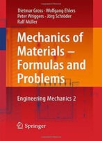 Mechanics Of Materials - Formulas And Problems: Engineering Mechanics 2