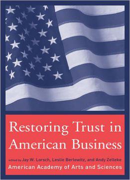 Restoring Trust In American Business