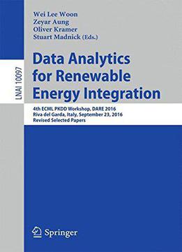 Data Analytics For Renewable Energy Integration
