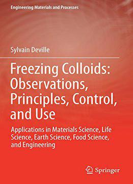 Freezing Colloids: Observations, Principles, Control, And Use