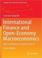 International Finance And Open-Economy Macroeconomics, 2nd Edition