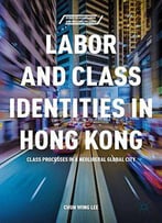 Labor And Class Identities In Hong Kong: Class Processes In A Neoliberal Global City
