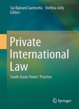 Private International Law South Asian States' Practice