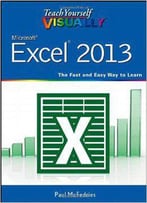 Teach Yourself Visually Excel 2013