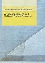 Arts Management And Cultural Policy Research