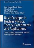Basic Concepts In Nuclear Physics: Theory, Experiments And Applications: 2015 La Rabida International Scientific Meeting On Nuclear Physics (Springer Proceedings In Physics)