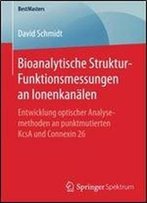 Bioanalytische Struktur-Funktionsmessungen An Ionenkanalen: Entwicklung Optischer Analysemethoden An Punktmutierten Kcsa Und Connexin 26 (Bestmasters)