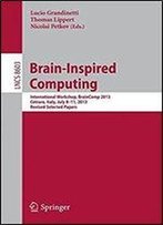 Brain-Inspired Computing International Workshop, Braincomp 2013, Cetraro, Italy, July 8-11, 2013, Revised Selected Papers (Lecture Notes In Computer Science)