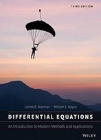 Differential Equations: An Introduction To Modern Methods And Applications