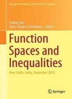 Function Spaces And Inequalities: New Delhi, India, December 2015 (Springer Proceedings In Mathematics & Statistics)