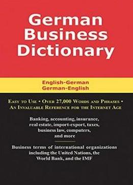 German Business Dictionary: English-german, German-english