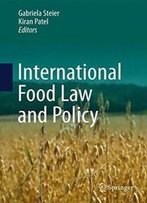 International Food Law And Policy