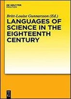 Languages Of Science In The Eighteenth Century