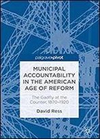 Municipal Accountability In The American Age Of Reform: The Gadfly At The Counter, 18701920