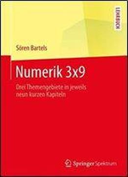 Numerik 3x9: Drei Themengebiete In Jeweils Neun Kurzen Kapiteln (springer-lehrbuch)