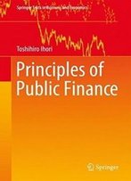 Principles Of Public Finance (Springer Texts In Business And Economics)