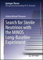 Search For Sterile Neutrinos With The Minos Long-Baseline Experiment (Springer Theses)