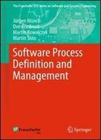 Software Process Definition And Management (The Fraunhofer Iese Series On Software And Systems Engineering)