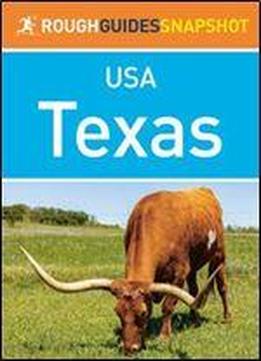 Texas (rough Guides Snapshot Usa)