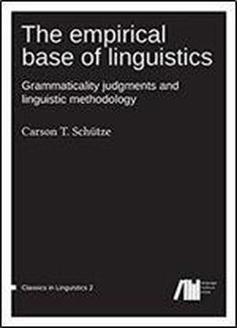 The Empirical Base Of Linguistics