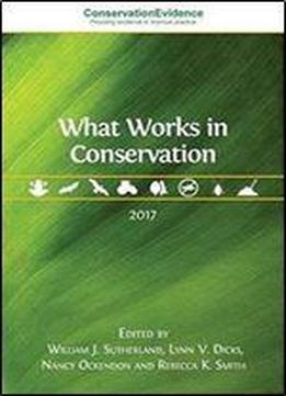What Works In Conservation: 2017