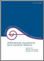 Differential Equations And Control Theory