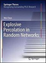 Explosive Percolation In Random Networks (Springer Theses)