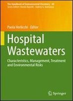 Hospital Wastewaters: Characteristics, Management, Treatment And Environmental Risks (The Handbook Of Environmental Chemistry)