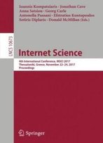 Internet Science: 4th International Conference, Insci 2017, Thessaloniki, Greece, November 22-24, 2017, Proceedings (Lecture Notes In Computer Science)