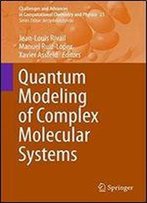 Quantum Modeling Of Complex Molecular Systems (Challenges And Advances In Computational Chemistry And Physics)