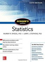 Schaum's Outline Of Statistics, Sixth Edition (Schaum's Outlines)