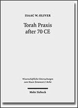 Torah Praxis After 70 Ce: Reading Matthew And Luke-acts As Jewish Texts (wissenschaftliche Untersuchungen Zum Neuen Testament 2.reihe)