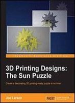 3d Printing Designs: The Sun Puzzle