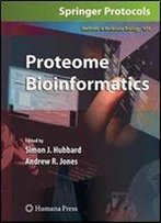 604: Proteome Bioinformatics (Methods In Molecular Biology)