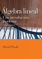 Algebra Lineal (English And Spanish Edition)