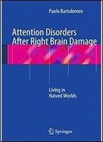 Attention Disorders After Right Brain Damage: Living In Halved Worlds