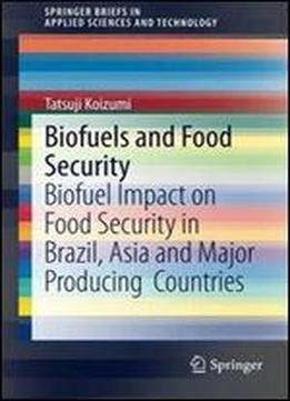 Biofuels And Food Security: Biofuel Impact On Food Security In Brazil, Asia And Major Producing Countries (springerbriefs In Applied Sciences And Technology)