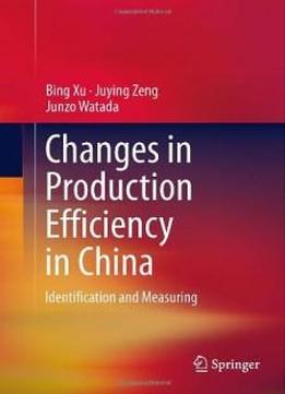 Changes In Production Efficiency In China: Identification And Measuring