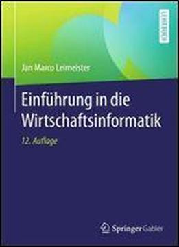 Einfuhrung In Die Wirtschaftsinformatik