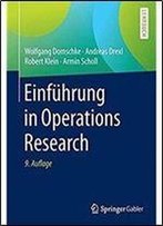 Einfuhrung In Operations Research
