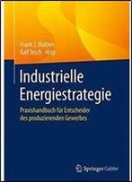 Industrielle Energiestrategie: Praxishandbuch Fur Entscheider Des Produzierenden Gewerbes