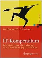 It-Kompendium: Die Effiziente Gestaltung Von Anwendungsplattformen (Xpert.Press)