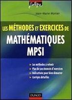 Les Methodes Et Exercices De Mathematiques Mpsi