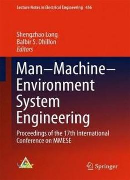 Man–machine–environment System Engineering: Proceedings Of The 17th International Conference On Mmese (lecture Notes In Electrical Engineering)