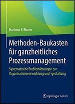 Methoden-baukasten Fur Ganzheitliches Prozessmanagement: Systematische Problemlosungen Zur Organisationsentwicklung Und -gestaltung