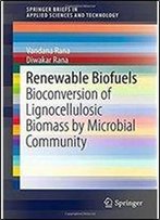Renewable Biofuels: Bioconversion Of Lignocellulosic Biomass By Microbial Community (Springerbriefs In Applied Sciences And Technology)