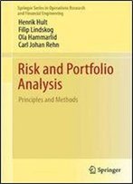 Risk And Portfolio Analysis: Principles And Methods (Springer Series In Operations Research And Financial Engineering)